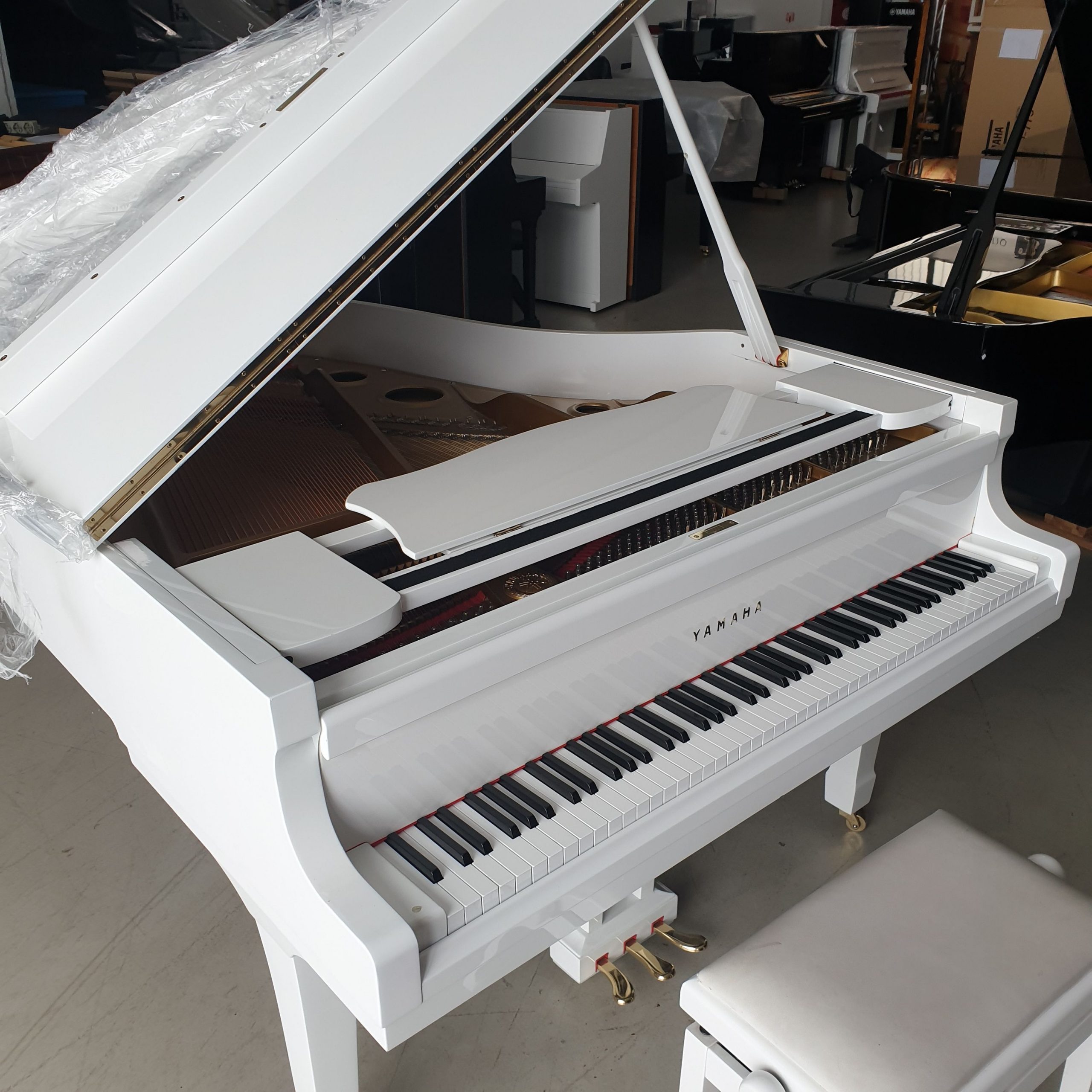 Petrify Uncertain sudden Yamaha C3 Bianco - Bettin Pianoforti & Strumenti Musicali