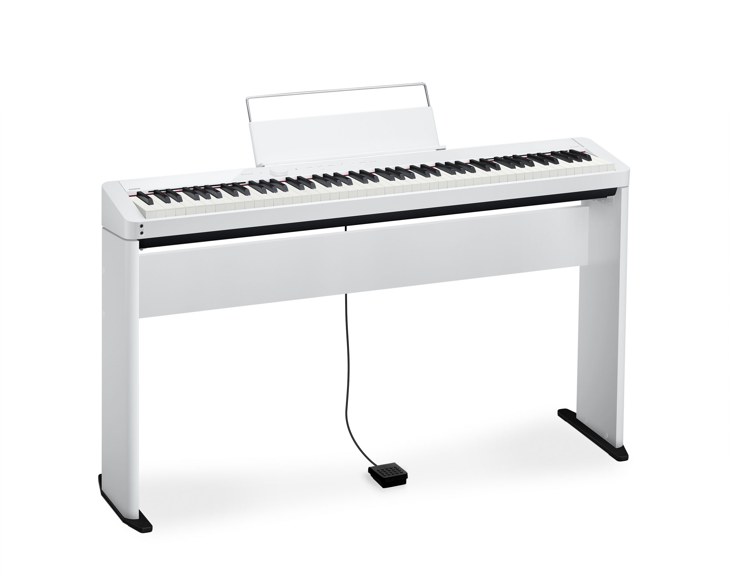 Casio Privia PX-S1100 Digital Piano Bundle with Casio CS-68 Furniture  Stand, SP-34 Three Pedal System, Bench, Instructional Book, DVD, Online  Piano
